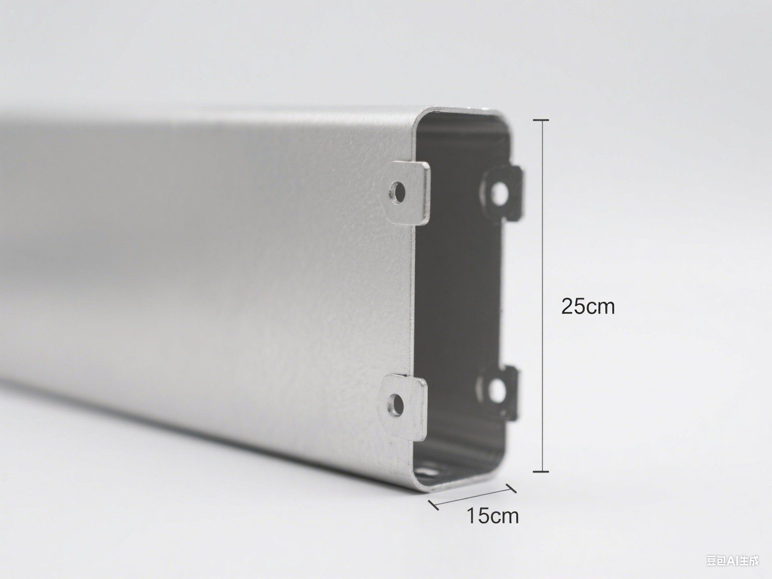 CNC machined aluminum shielding cover for 5G base station equipment, providing effective EMI/RFI protection.