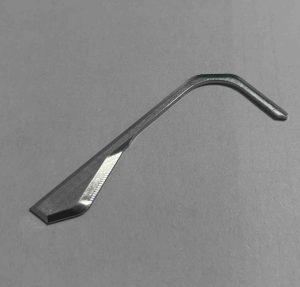 aluminum-custom-fixture-01.jpg Long aluminum guide rail or linear motion component, milled for straightness and wear resistance.