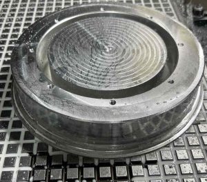 aluminum-knob-handle-01.jpg Aluminum component for consumer goods, combining aesthetic appeal with functional durability.