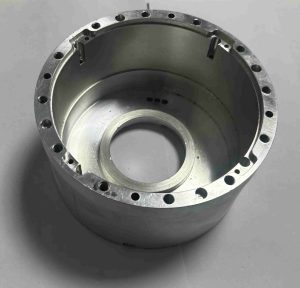 aluminum-test-socket-01.jpg CNC machined aluminum gear or pulley, offering high strength-to-weight ratio for motion transmission systems.