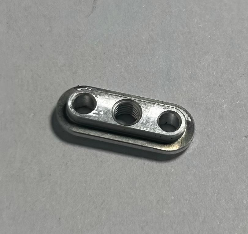 Precision CNC machined aluminum knob or handle, featuring a knurled or smooth finish for ergonomic use.