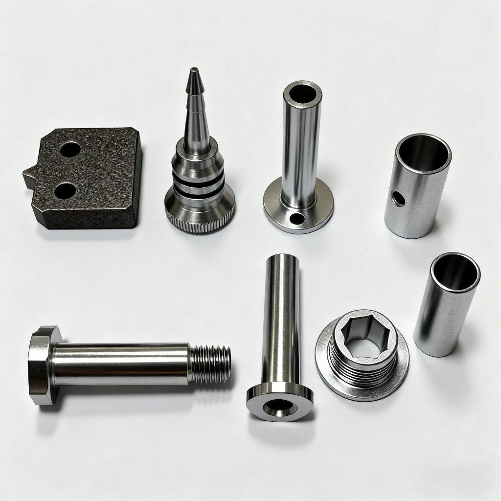 cnc-stainless-steel-rf-connector.jpg Stainless Steel RF Connector - Precision CNC Turning and Milling Part