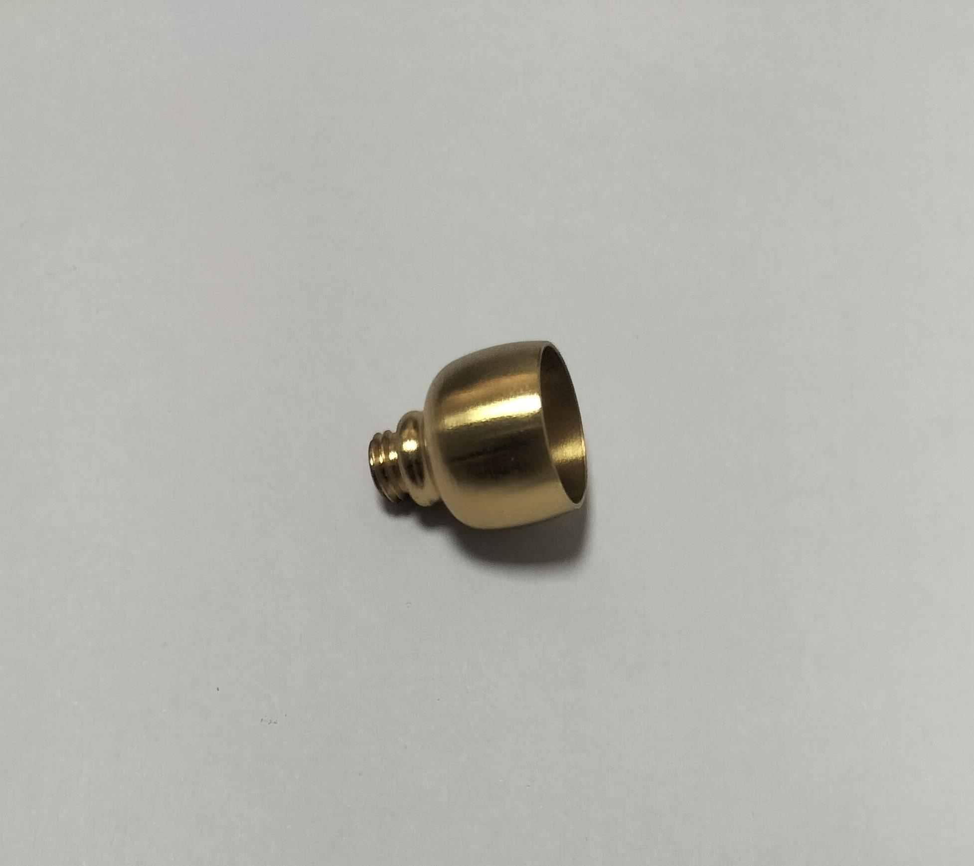 Precision copper custom contact component, ideal for switches, relays, and electrical interfaces.