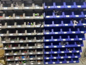 organized-sample-library-shelves. organized-sample-library-shelves.