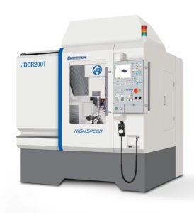 High-speed precision CNC tapping center for efficient drilling and threading of aluminum and steel parts.