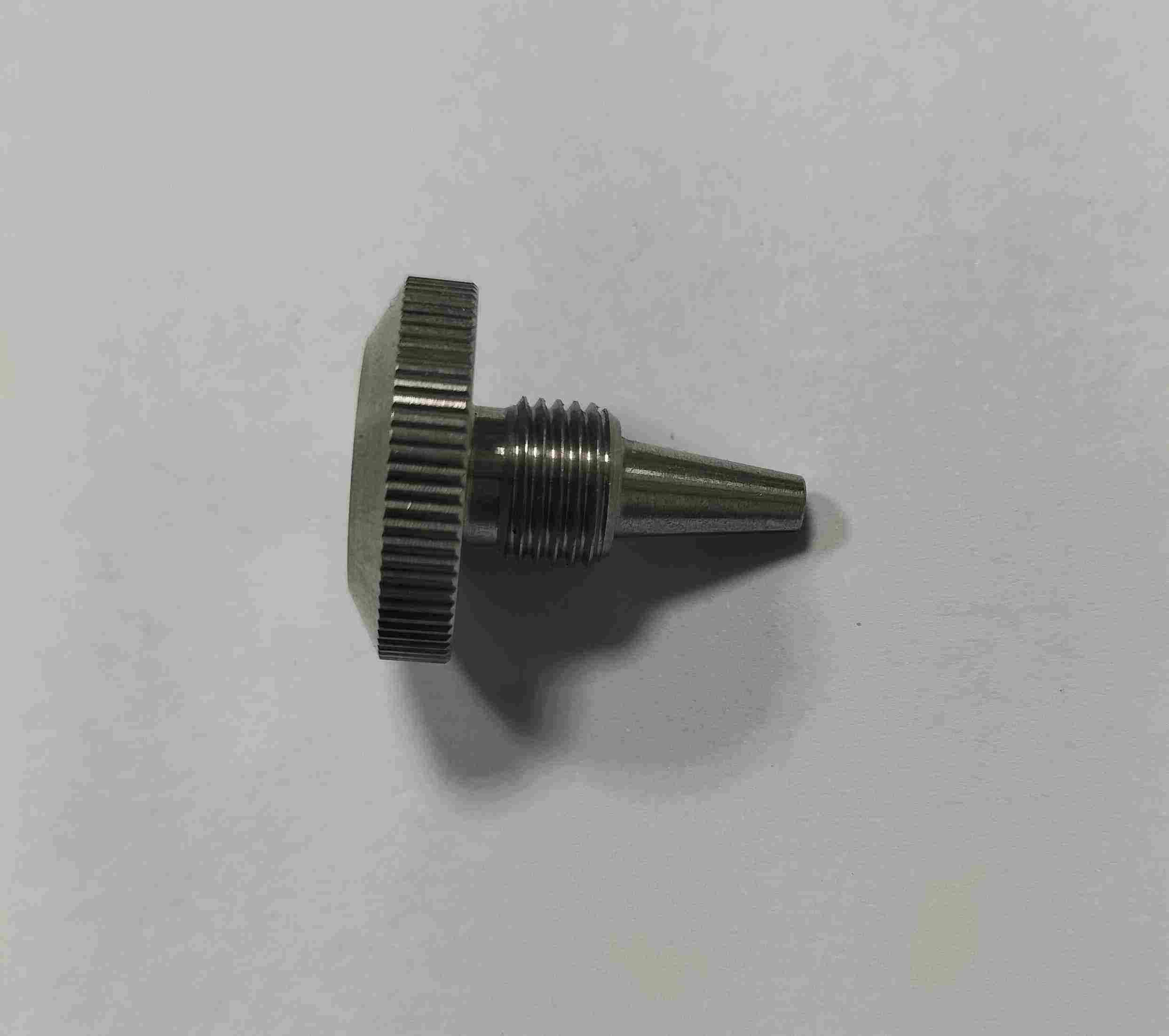 Stainless steel mounting bracket with tapped holes, designed for robust and reliable mounting.
